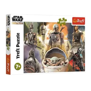 Trefl Puzzles - 200 - Ready to fight / Lucasfilm Star Wars The Mandalorian