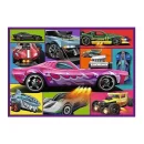 Trefl Puzzles - 4x250 - Racing cars / Mattel Hot Wheels_FSC Mix 70%