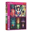 Trefl Puzzles - 2x200 - Enchanting princesses / Disney Princess_FSC Mix 70%
