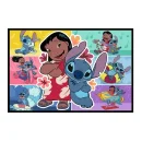 Trefl Puzzles - 2x200 - The happy life of Stitch / Disney Lilo&Stitch_FSC Mix 70%