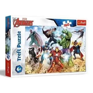 Trefl Puzzles - 160 - Ready to save the world / Disney Marvel The Avengers