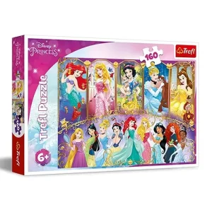 Trefl Puzzles - 160 - Princesses portraits / Disney Princess