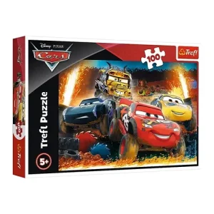 Trefl Puzzles - 100 - Extreme race / Disney Cars 3