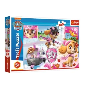 Trefl Puzzles - 100 - Skye in action / Viacom Paw Patrol