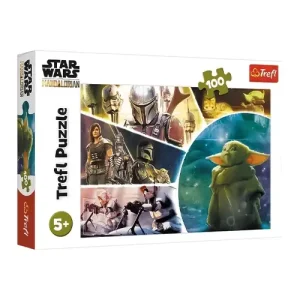 Trefl Puzzles - 100 - Baby Yoda / Lucasfilm Star Wars The Mandalorian