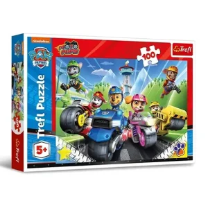Trefl Puzzles - 100 - Paw Patrol on motorbikes / Viacom PAW Patrol
