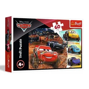 Trefl Puzzles - 60 - Lightning McQueen with friends / Disney Cars 3