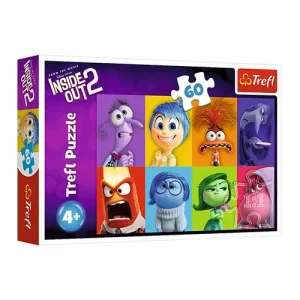 Trefl Puzzles - 60 - Know your emotions / Disney Inside Out 2