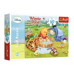 Trefl Puzzles - 30 - Piglet is taking a bath / Disney Winnie the Pooh