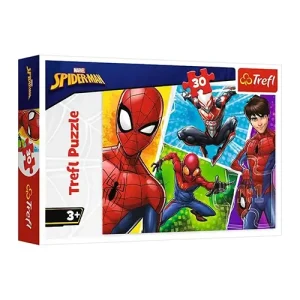 Trefl Puzzles - 30 - Spider-Man and Miguel / Disney Marvel Spiderman