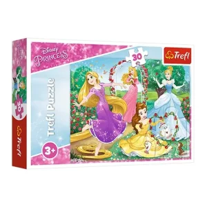 Trefl Puzzles - 30 - Be a princess / Disney Princess