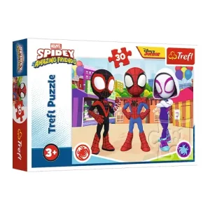 Trefl Puzzles - 30 - The adventures of Spiday and friends / Spiday and his Amazing Friends