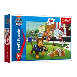 Trefl Puzzles - 30 - Dogs in action / Viacom PAW Patrol