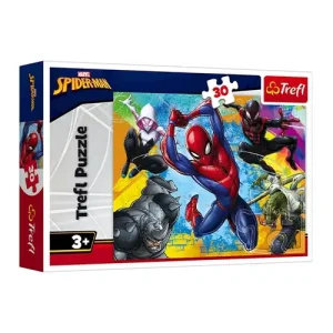 Trefl Puzzles 30 - Spider-Mans colors / Disney Marvel Spiderman