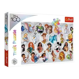 Trefl Puzzles - 300 - Magic of Disney / Disney 100