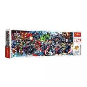 Trefl Puzzles - 1000 Panorama - Join the Marvel Universe / Disney Marvel The Avengers