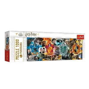 Trefl Puzzles - 1000 Panorama - Four Houses of Hogwart / Warner Harry Potter