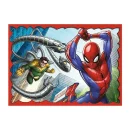Trefl Puzzles - 4in1 - The heroic Spider-Man / Disney Marvel Spiderman