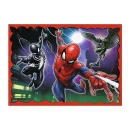 Trefl Puzzles - 4in1 - The heroic Spider-Man / Disney Marvel Spiderman
