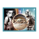 Trefl Puzzles - 4in1 - The Mandalorian / Lucasfilm Star Wars The Mandalorian
