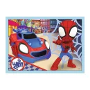 Trefl Puzzles - 4in1 (12, 15, 20, 24) - Spidays team / Spiday and his Amazing Friends