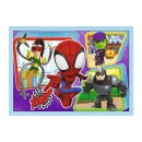 Trefl Puzzles - 4in1 (12, 15, 20, 24) - Spidays team / Spiday and his Amazing Friends