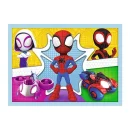 Trefl Puzzles - 4in1 (12, 15, 20, 24) - Spidays team / Spiday and his Amazing Friends