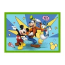 Trefl Puzzles - 4in1 (12, 15, 20, 24) - Among the friends / Disney Mickey Mouse Funhouse