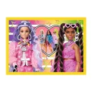 Trefl Puzzles - 4in1 - Happy world of Barbie / Mattel, Barbie