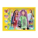 Trefl Puzzles - 4in1 - Happy world of Barbie / Mattel, Barbie