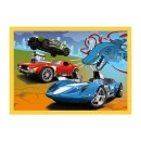 Trefl Puzzles - 4in1 - Hot Wheels vehicles / Mattel Hot Wheels