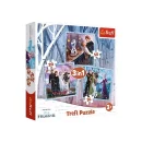 Trefl Puzzles - 3in1 - The magical story / Disney Frozen 2