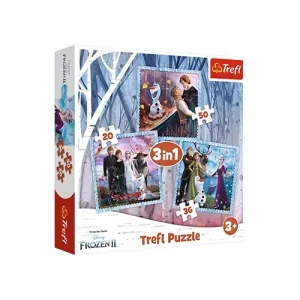Trefl Puzzles - 3in1 - The magical story / Disney Frozen 2
