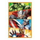 Trefl Puzzles - 3x80 - Days full of action / Disney Marvel The Avengers_FSC Mix 70%