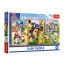 Trefl Puzzles - 3x80 - A dogs gang / Viacom PAW Patrol_FSC Mix 70%