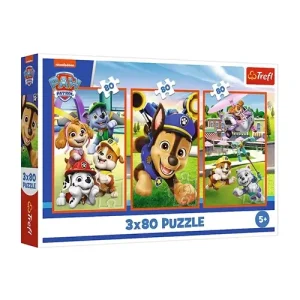 Trefl Puzzles - 3x80 - A dogs gang / Viacom PAW Patrol_FSC Mix 70%