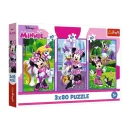 Trefl Puzzles - 3x80 - Minnie and friends / Disney Minnie_FSC Mix 70%