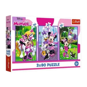 Trefl Puzzles - 3x80 - Minnie and friends / Disney Minnie_FSC Mix 70%