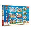 Trefl Puzzles - 10in1 - Reliable PAW Patrol team / Viacom PAW Patrol