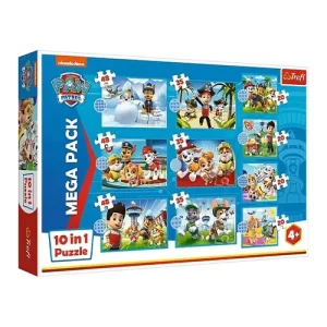 Trefl Puzzles - 10in1 - Reliable PAW Patrol team / Viacom PAW Patrol