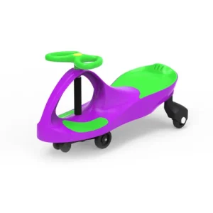 Bingo Swing Car Green &Purple